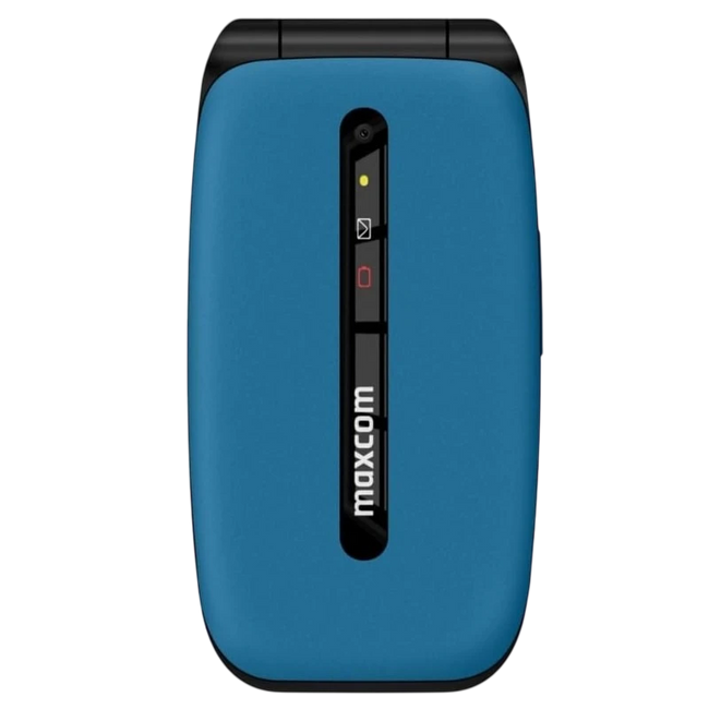 Maxcom MM828, 2.4", 4G, Botón SOS, Letras Grandes, Tapa, Azul Hover Image