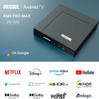 Mecool KM9PRO MAX 2GB/32GB Certificado Netflix Android 12 - Android TV