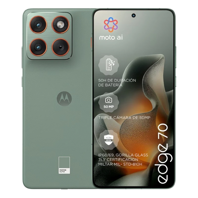 Motorola Edge 70 5G 12GB/512GB Dual SIM Lily Pad Hover Image