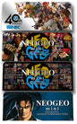 Sobre De 4 Pegatinas Neo Geo Mini