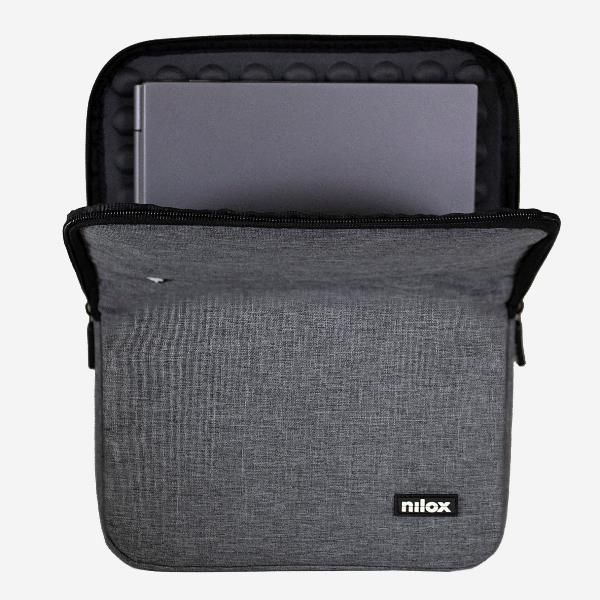 Funda Nilox Sleeve Para Portatil 15.6 Pulgadas Gris