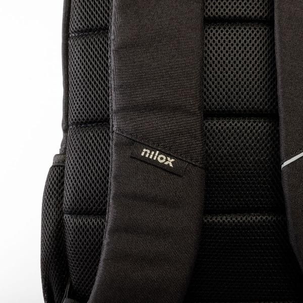 Mochila Nilox Style 15.6 Pulgadas Negro