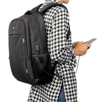 Mochila Nilox Style 15.6 Pulgadas Negro