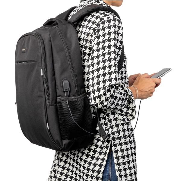 Mochila Nilox Style 15.6 Pulgadas Negro