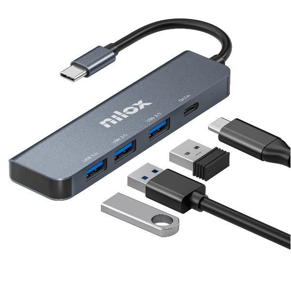 Nilox Hub 4 Puertos 3xusb 3.0 + 1xusbc Main Image