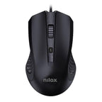 Raton Nilox Mousb1013 Negro