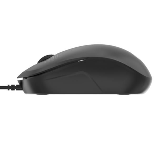 Raton Usb Nilox / 1200 Dpi / 3 botones / Rueda de desplazamiento / Negro / MOUSB1012