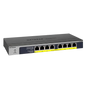NETGEAR GS108PP Switch no Gestionado 8 Puertos Gigabit Ethernet