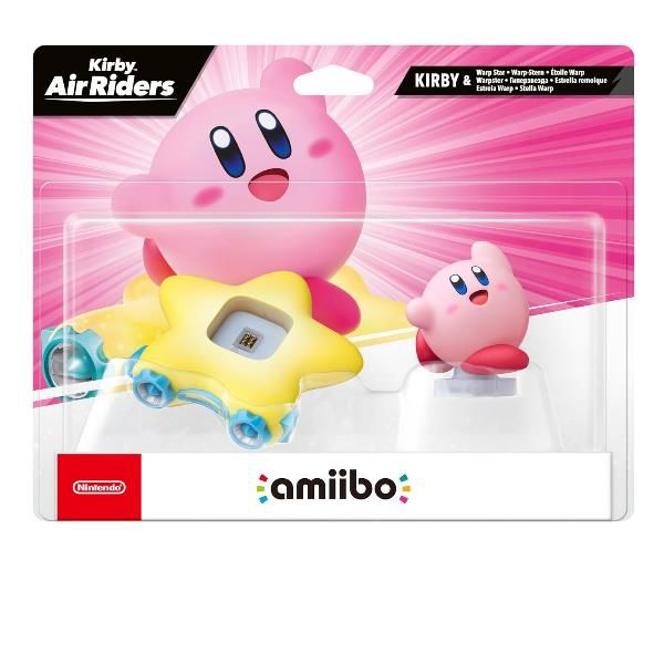 Figura Amiibo Kirby Air Riders: Kirby & Warp Star Main Image