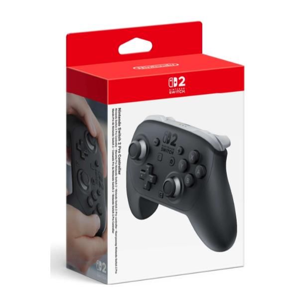 Nintendo Switch 2 Pro Controller Bluetooth Negro  Mando Inalámbrico