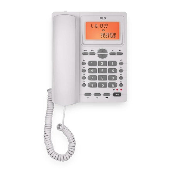 SPC 3612B Telefono OFFICE ID 2 LCD Blanco Main Image