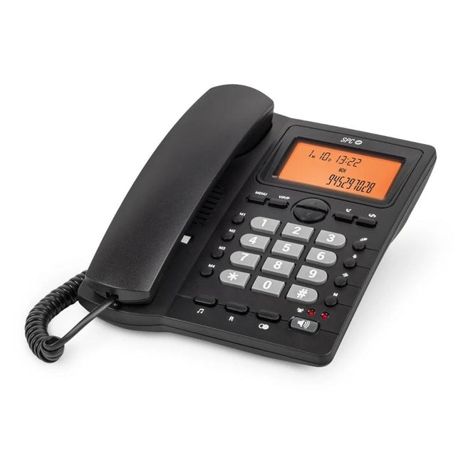 SPC 3612N Telefono OFFICE ID 2 LCD Negro Hover Image