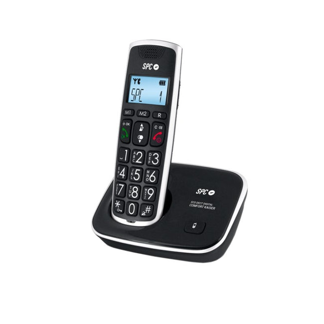 SPC 7608N Telefono DECT CONFORT KAISER Negro Hover Image