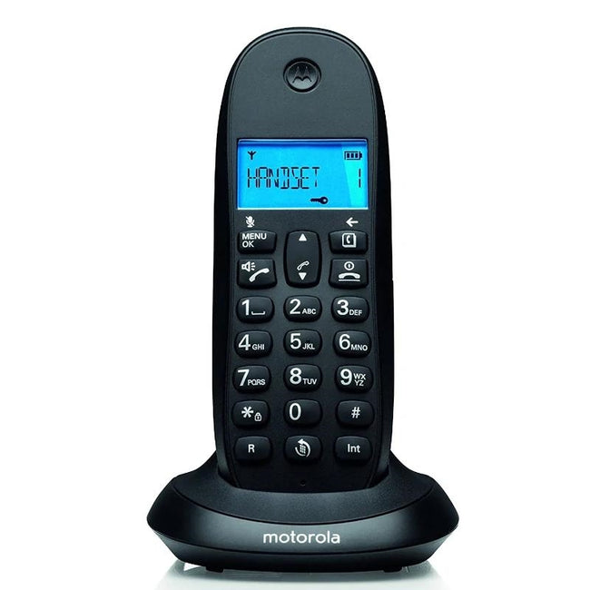 MOTOROLA C1001 CB+ Telefono DECT Negro Hover Image