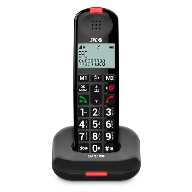 SPC 7612N Telefono Inalámbrico COMFORT KAIRO Negro Main Image