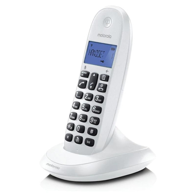 MOTOROLA C1001 CB+ Telefono DECT Blanco Hover Image