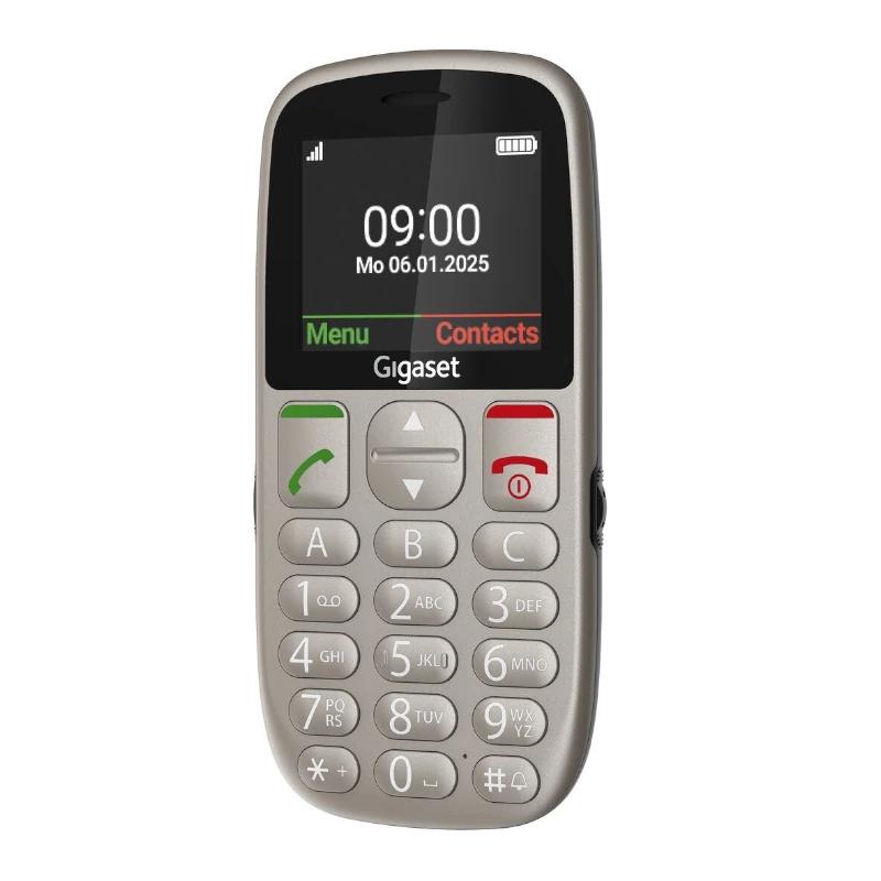 Gigaset Móvil Senior GL395 2.2" SIM Grey Titanium