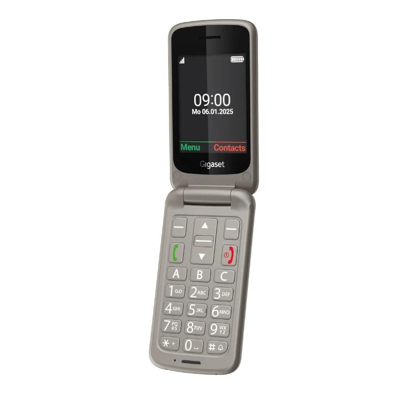 Gigaset Móvil Senior GL595 2.8" SIM Grey Titanium