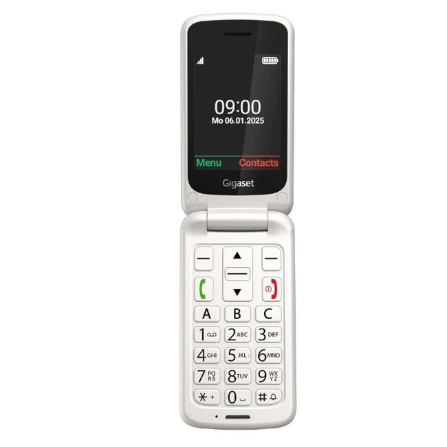 Gigaset Móvil Senior GL595 2.8" SIM Blanco Perla Main Image