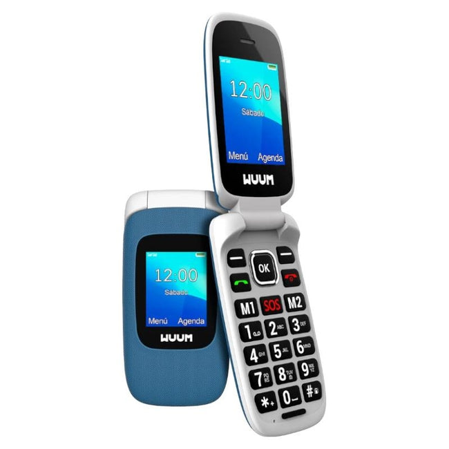 WUUM by SPC 2335A Movil Básico 2.4" FM Azul Hover Image
