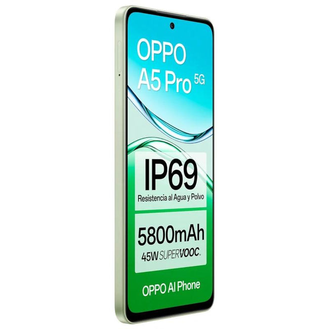 OPPO A5 Pro 5G 6.67" HD+ 256GB 8(+8)GB Olive Green Main Image