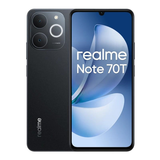 Realme Note 70T 6.74" 4GB 256Gb Black Hover Image