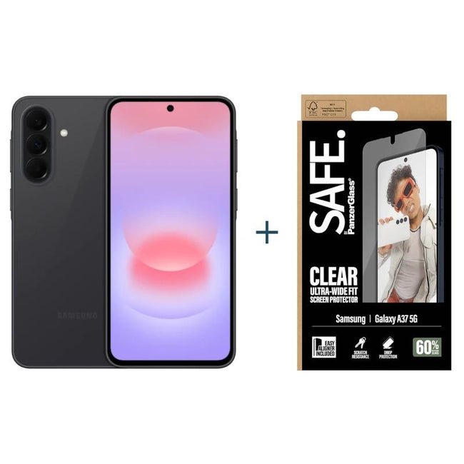 Samsung Galaxy A37 5G 256Gb 8Gb Gray+ Protec Safe Hover Image