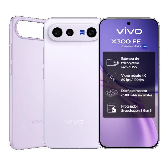 VIVO X300 FE 5G purple + Ch90w + Kit fotografico Main Image