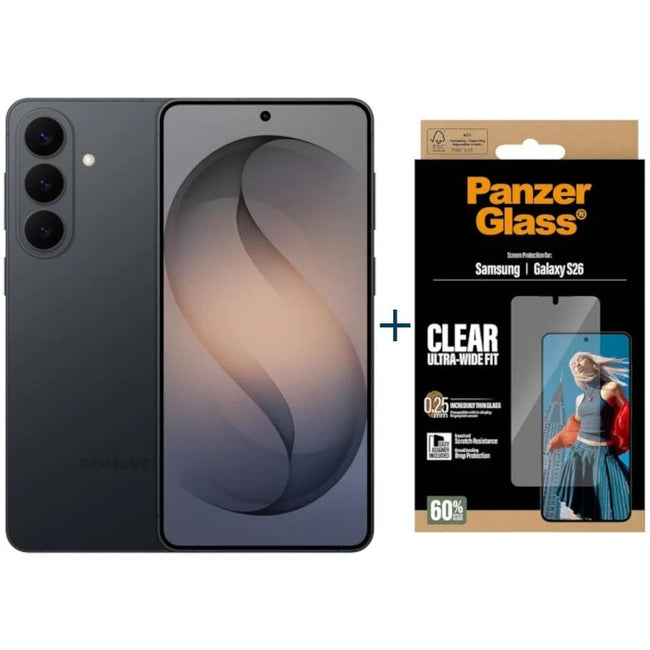 Samsung Galaxy S26 256Gb 5G Black + Prot Panzer Hover Image