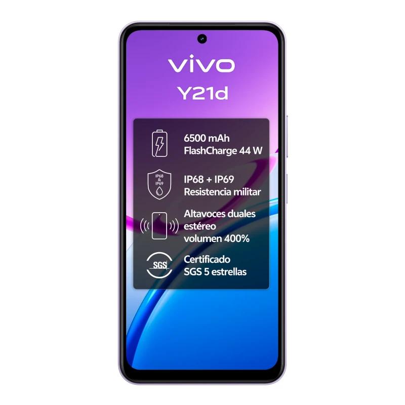 VIVO Y21d 4Gb(+4) 128Gb 6.68" IP69 Lavanda Purple