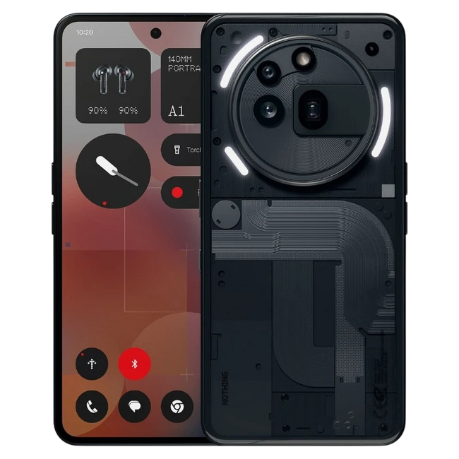 Nothing Phone 3a Pro 5G 12GB/256GB Negro Hover Image