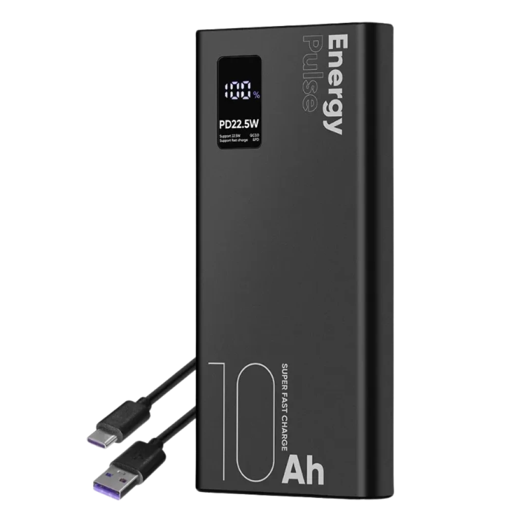 OBAL:ME EnergyPulse Negro 10000 mAh 22.5W