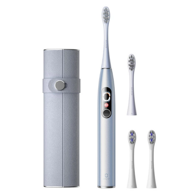 Oclean X Pro Digital Set Plata - Cepillo de Dientes Eléctrico Hover Image