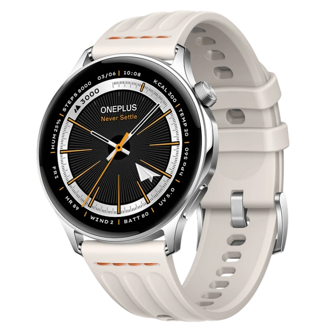 OnePlus Watch Lite Plata Seguimiento Deportivo Profesional NFC - Reloj Inteligente Hover Image