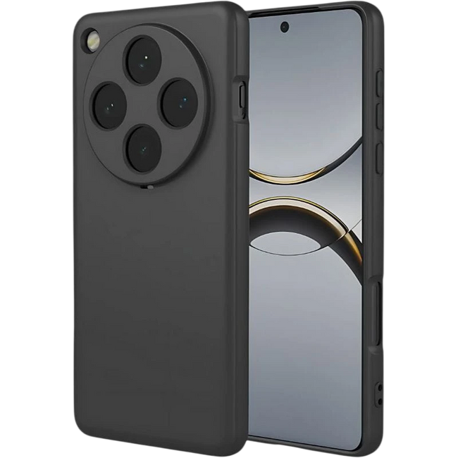 Funda Oppo Find X8 5G Square Liquid Premium con cubre cámara Negro Hover Image