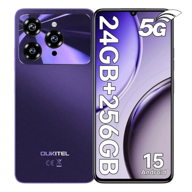 Oukitel C6 5G 8GB/256GB Dual SIM Púrpura Hover Image