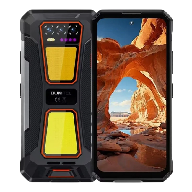 Oukitel WP58 Pro 5G 8GB/256GB Dual SIM Naranja Rugged Hover Image