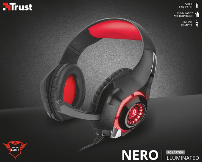 Trust Nero Illuminated Gaming Headset Gxt 313 Hover Image