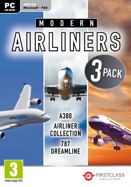 Modern Airliners A380 Airliner Collection & 787 Dreamline -fsx PC Hover Image