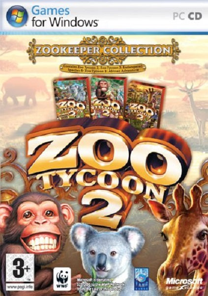 Zoo Tycoon 2 Zookeeper Collection PC Hover Image