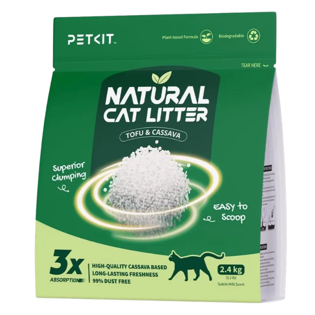 PETKIT Arena de Tofu para Gatos 100% Natural (Pack x1)