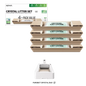 PETKIT Set de Arena para Gatos Verde Fresh + Bandejas Reemplazables para Purobot Crystal Duo (Pack x4)