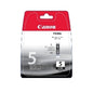 Cartucho Tinta Canon Pgi 5 Negro Pigmentado 26ml Pixma 4200 - 5200 Mp 500 - 800 Blister
