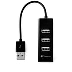 Hub Usb Portatil Phoenix 4 Puertos Usb 2.0 Cable Conector Usb Flexible Diseo Compacto