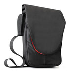 Bandolera O Mochila Poliester Hasta 14 Pulgadas Negra