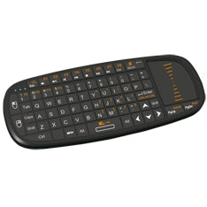 Mini Teclado Bluetooth Con Touchpad Y Puntero Láser Hover Image