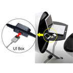 Adaptador Cargador De Corriente Universal Automatico Phoenix 40w (incluye 5 Conectores) Para Portatiles Y Netbooks Con Puerto Usb