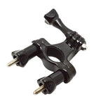 Accesorio Soporte Para Barra - Sillin - Manillar Bicicleta - Moto Phoenix Para Camara Sport & Gopro 4 - 3+ - 3 - 2 - 1 De Color Negro Handlebar Seatpost Pole Mount