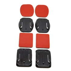 Accesorio Soporte Adhesivo 3m Curvos + Planos Phoenix Para Camaras Sport & Gopro Hero 4 - 3+ - 3 - 2 - 1 Flat And Curved Adhesive Mounts Hover Image