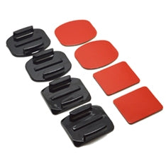 Accesorio Soporte Adhesivo 3m Curvos + Planos Phoenix Para Camaras Sport & Gopro Hero 4 - 3+ - 3 - 2 - 1 Flat And Curved Adhesive Mounts Main Image